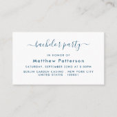 Eenvoudig Manuscript - de Uitnodiging van de Ticke (Voorkant)