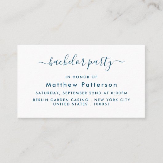 Eenvoudig Manuscript - de Uitnodiging van de Ticke (Voorkant)