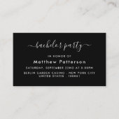 Eenvoudig Manuscript - de Uitnodiging van de Ticke (Voorkant)