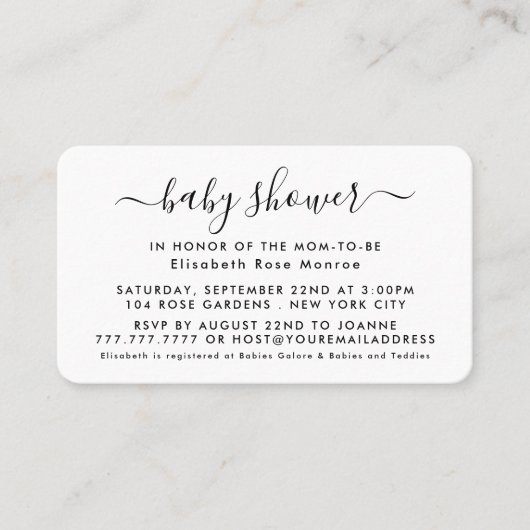 Eenvoudig manuscript - de Uitnodiging van het Tick (Voorkant)