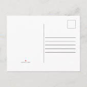 Eenvoudig Manuscript sparen de zwarte & Witte Foto Aankondigingskaart (Achterkant)