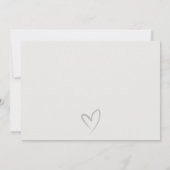 Eenvoudig Manuscript zal u mijn Kaart Bridesmaid z (Achterkant)