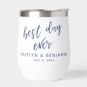 Eenvoudig marinehandschrift Beste dag ooit (Links)