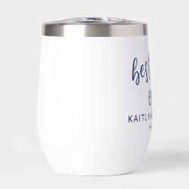 Eenvoudig marinehandschrift Beste dag ooit