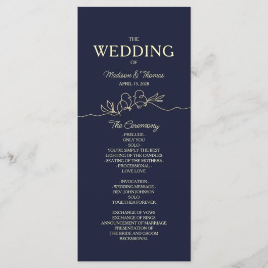 Eenvoudig marineverbindingsprogramma programmakaart (Voorkant)