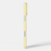 Eenvoudig massief lichtgeel Case-Mate iPhone case (Achterkant / Rechts)