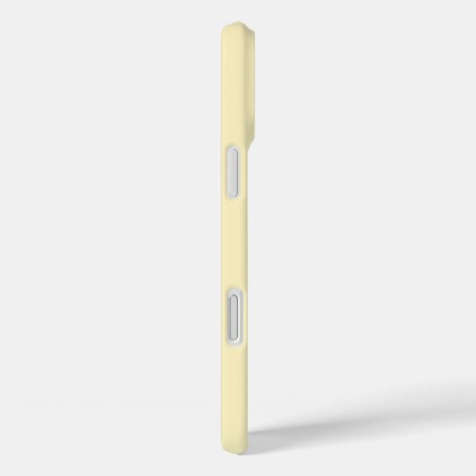 Eenvoudig massief lichtgeel Case-Mate iPhone case (Achterkant / Rechts)