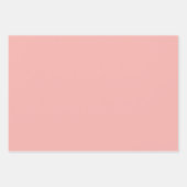 Eenvoudig massief meloen roze Cambridge blauw koel Inpakpapier Vel (Voorkant)