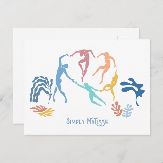 Eenvoudig Matisse - Dance Briefkaart (Voorkant / Achterkant)