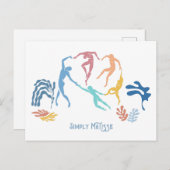 Eenvoudig Matisse - Dance Feestdagenkaart (Voorkant / Achterkant)