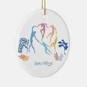 Eenvoudig Matisse - Dance Keramisch Ornament (Rechts)