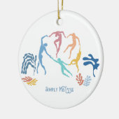 Eenvoudig Matisse - Dance Keramisch Ornament (Links)