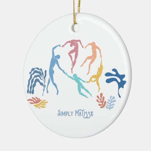 Eenvoudig Matisse - Dance Keramisch Ornament (Links)