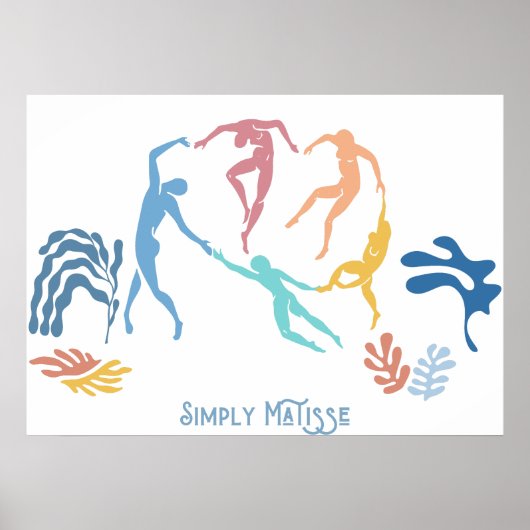 Eenvoudig Matisse - Dance Poster (Voorkant)