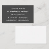 Eenvoudig, medisch gespecialiseerd Visitekaartje (Voorkant / Achterkant)
