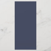 Eenvoudig menu voor bruiloften of andere speciale (Achterkant)