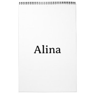 Eenvoudig Merk 43 x 28 cm Enkele Pagina Medium Zwa Kalender