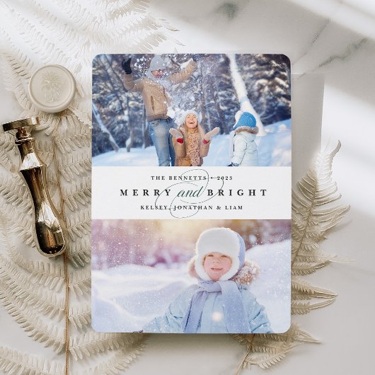 Eenvoudig Merry | Vakantiegeld Kaart voor twee fot