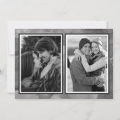 Eenvoudig Met de hand geschreven Manuscript 3 Foto Kaart (Achterkant)