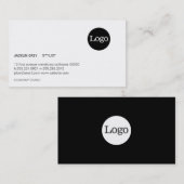 Eenvoudig met Logo Visitekaartje (Voorkant / Achterkant)