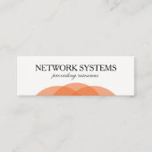 Eenvoudig Mini Visitekaartje (Voorkant)