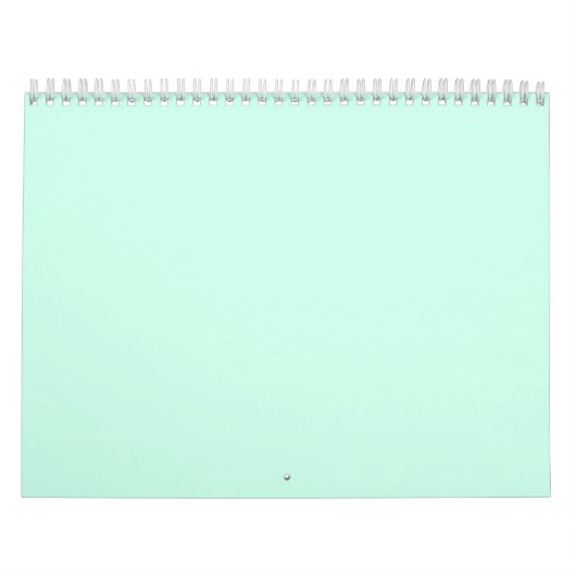 eenvoudig minimaal aangepast pastel voor vaste kle kalender (Hoes)