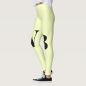 eenvoudig minimaal aangepast pastel voor vaste kle leggings (Links)