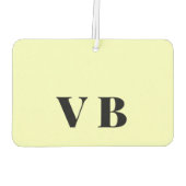 eenvoudig minimaal aangepast pastel voor vaste kle luchtverfrisser (Achterkant)