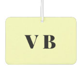 eenvoudig minimaal aangepast pastel voor vaste kle luchtverfrisser (Voorkant)