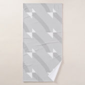 eenvoudig minimaal aangepast voeg je logo-adresweb badhanddoek (Badhanddoek)