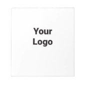 eenvoudig minimaal aangepast voeg je logo-adresweb notitieblok (Voorkant)