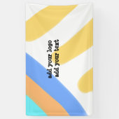 eenvoudig minimaal aangepast voeg je logo-adresweb spandoek (Verticaal)