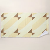 eenvoudig minimaal aangepast voeg je logo-adresweb strandlaken (Voorkant)