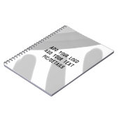 eenvoudig minimaal aangepast voeg uw logo adres we notitieboek (Linkerzijde)