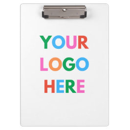 Eenvoudig minimaal  bedrijf Logo Klembord