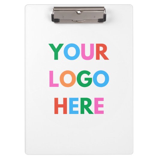 Eenvoudig minimaal bedrijf Logo Klembord (Voorkant)