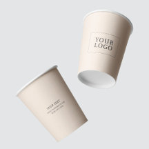 Eenvoudig Minimaal Beige Zakelijk Logo Op Maat