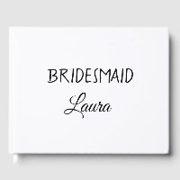 Eenvoudig minimaal cadeaujaar voor bridesmaid
