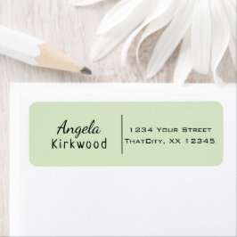 Eenvoudig, minimaal Casual, , eenvoudig reinigen Etiket