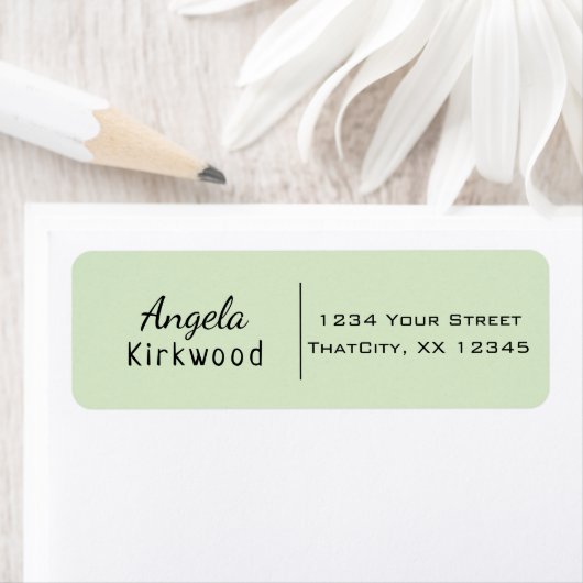 Eenvoudig, minimaal Casual, , eenvoudig reinigen Etiket (Insitu)