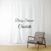 EENVOUDIG MINIMAAL.CUTIE VOEG NAAM TOE BABY baby s Wandkleed (In situ)