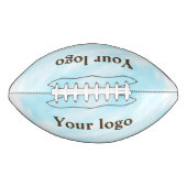 Eenvoudig minimaal elegant aangepast logo american football (Voorkant)