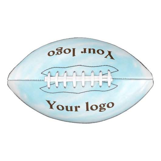 Eenvoudig minimaal elegant aangepast logo american football (Voorkant)