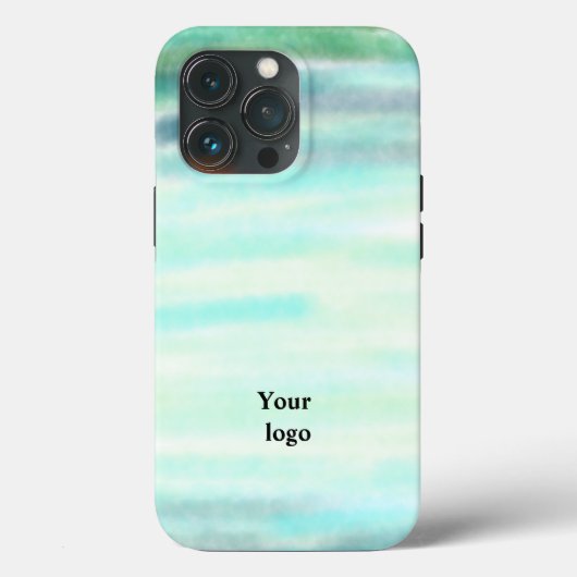 Eenvoudig minimaal elegant aangepast logo Case-Mate iPhone case (Achterkant)