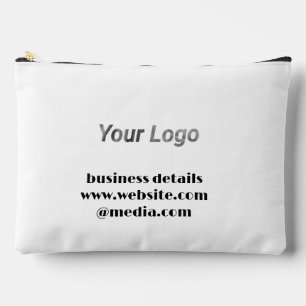 Eenvoudig minimaal elegant aangepast logo etui