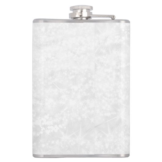 Eenvoudig minimaal elegant aangepast logo heupfles (Achterkant)