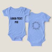 Eenvoudig minimaal elegant aangepast logo hier bed (Ontwerp Voorkant & Achterkant)