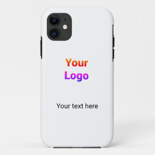 Eenvoudig minimaal elegant aangepast logo hier bed Case-Mate iPhone case