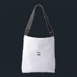 Eenvoudig minimaal elegant aangepast logo hier bed crossbody tas<br><div class="desc">Ontwerp</div>