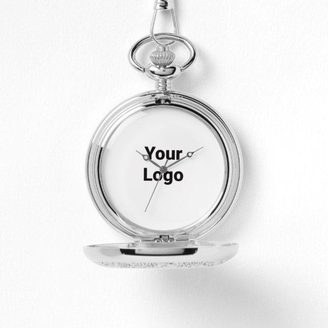 Eenvoudig minimaal elegant aangepast logo hier bed horloge (Voorkant)